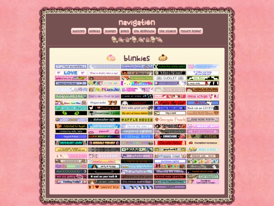 collections/blinkies screenshot