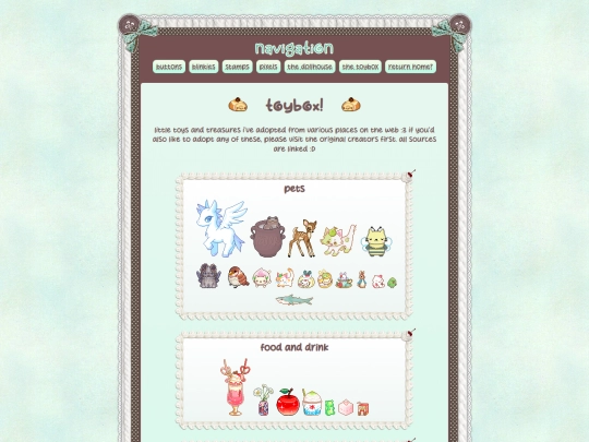 collections/toybox screenshot