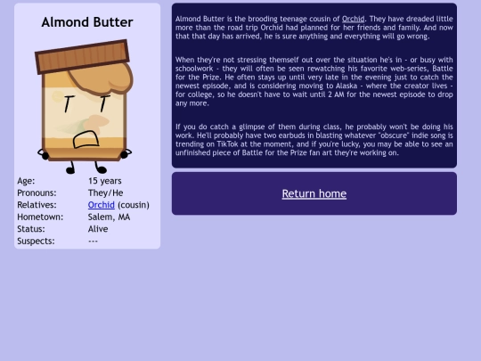 almondbutter screenshot