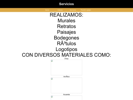 pweb2/servicios screenshot