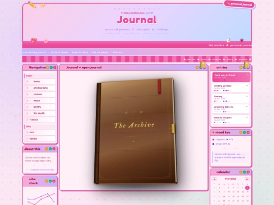 journal screenshot