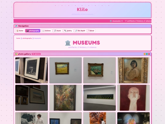 photos/museums screenshot