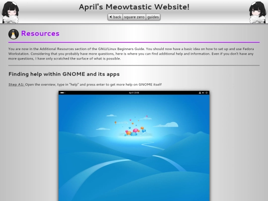 linux_guide_resources screenshot