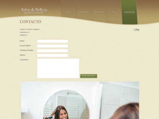 proyecto grupall/contact screenshot
