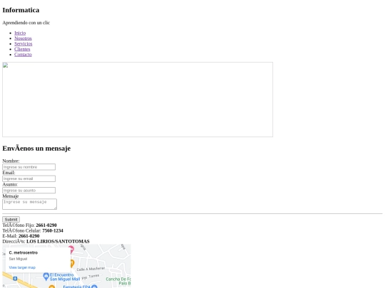 proyectoHTML torta/contacto screenshot
