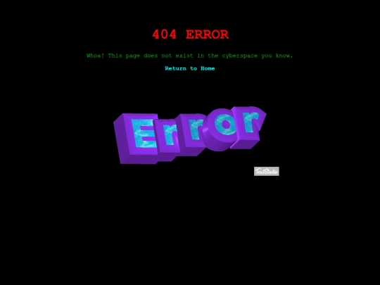 not_found screenshot