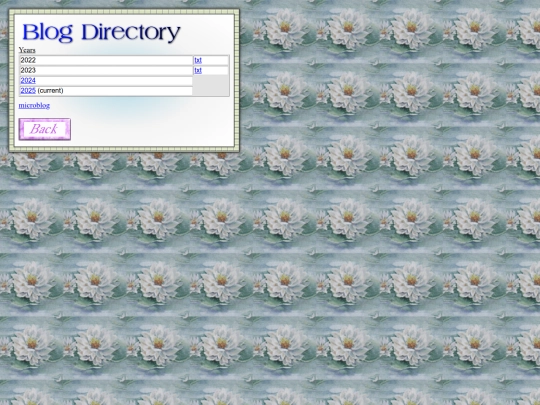 blog-directory screenshot