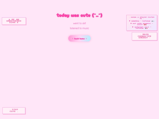 diary screenshot