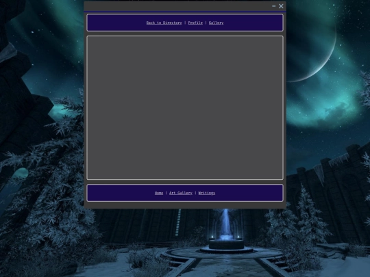 Characters/Fan-Works/The-Elder-Scrolls/Under-the-Eye-of-Magnus/J'zargo/literatures screenshot