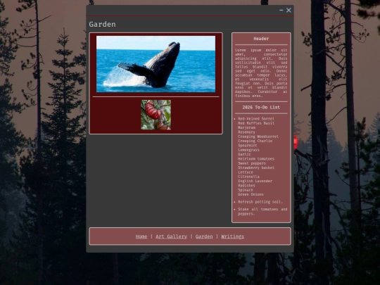 Garden/Directory screenshot