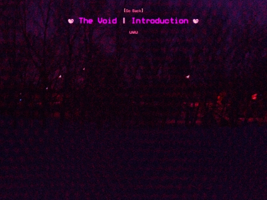 pages/theVoid/1 screenshot