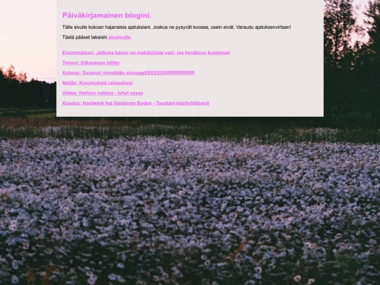 blogi screenshot