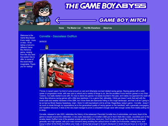 reviews/corvette87 screenshot