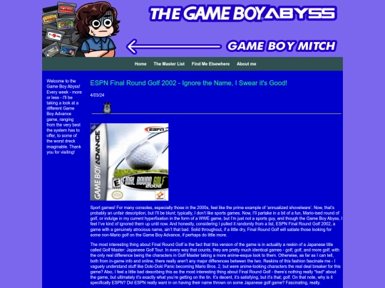 reviews/finalroundgolf62 screenshot