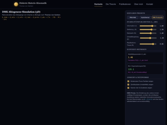 dmk-abiogenese-3d screenshot