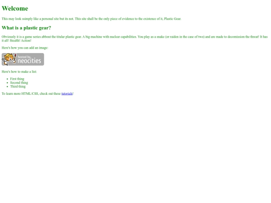 PlasticGear screenshot