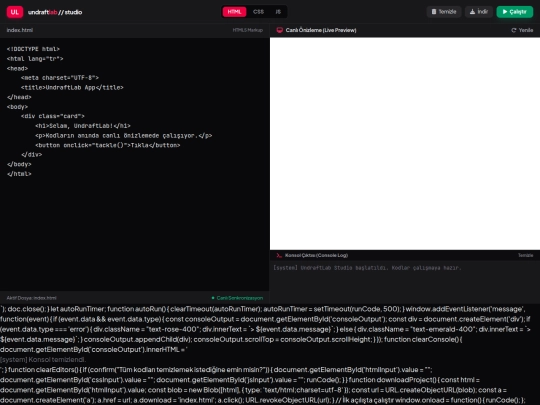 index screenshot