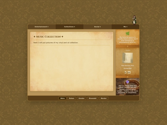 music-collection screenshot