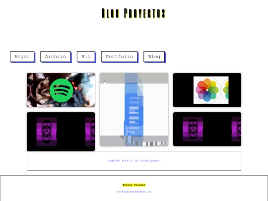 BLOG screenshot