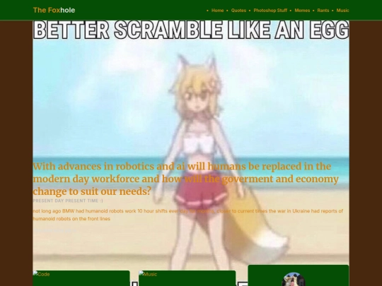 test screenshot