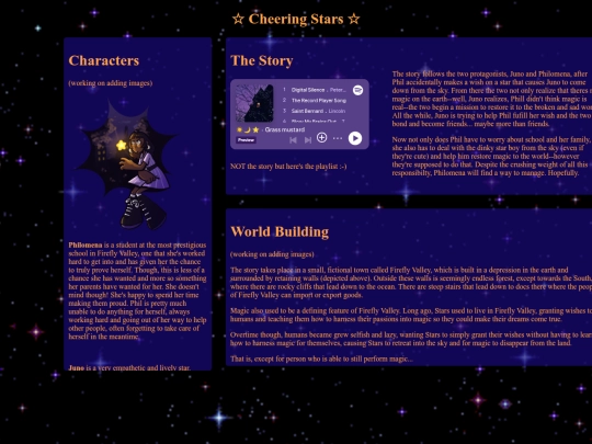 OCs!/CheeringStars screenshot