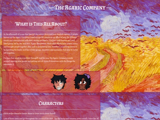 OCs!/agaric screenshot