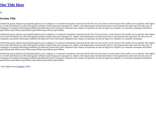 test screenshot