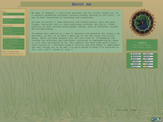 html/about screenshot