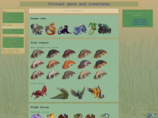 html/fun/pets screenshot