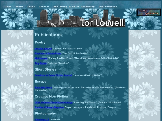publications screenshot