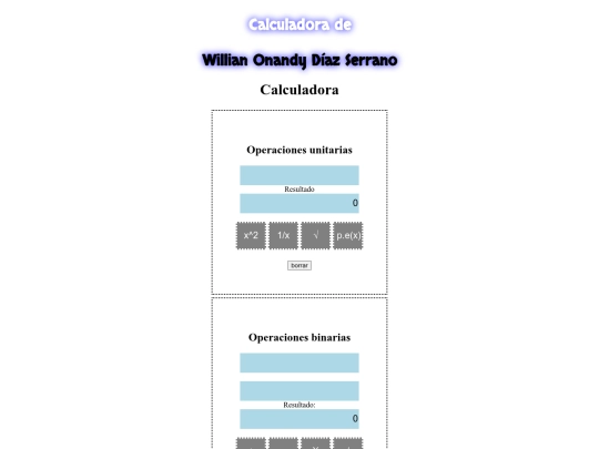 calculadora/calculadora2 screenshot