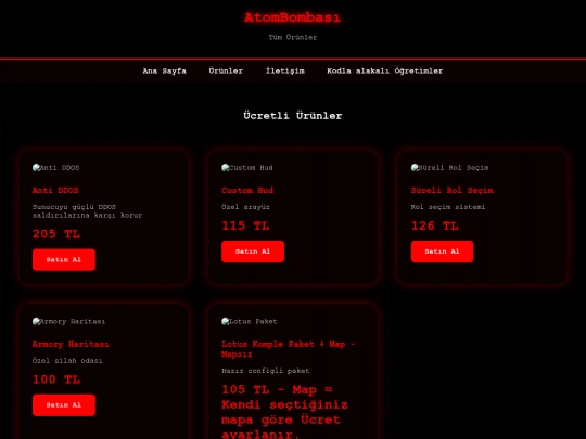 urunler screenshot