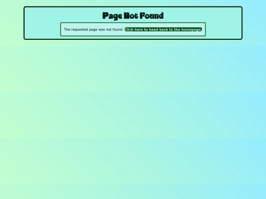 not_found screenshot