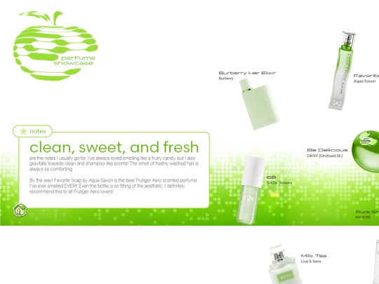 perfume screenshot