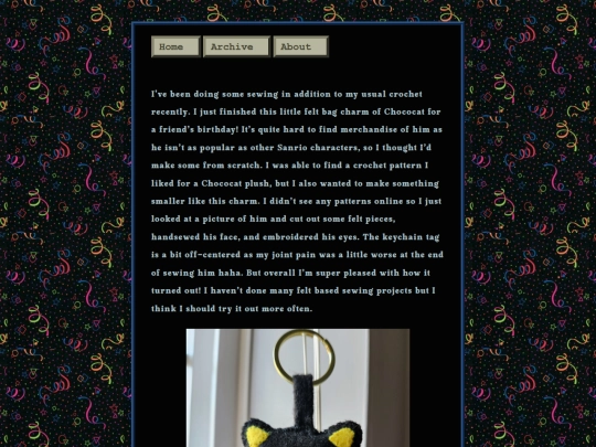 blog/posts/2025-10-21-Recent-Sewing screenshot