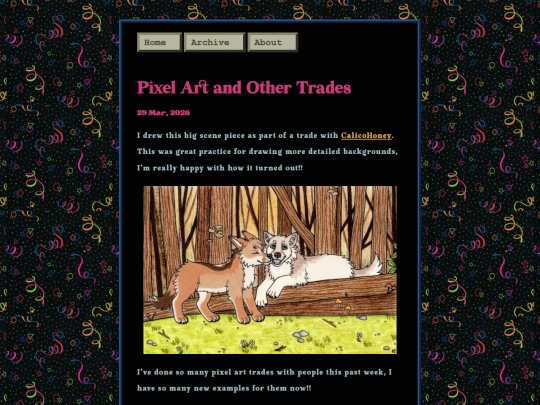 blog/posts/2026-03-29-Pixel-Art-and-Other-Trades screenshot