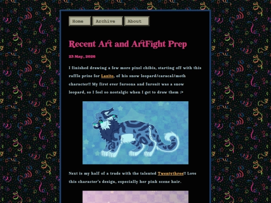 blog/posts/2026-05-23-Recent-Art-and-ArtFight-Prep screenshot