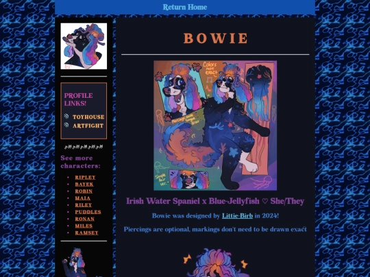 bowie screenshot
