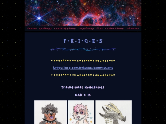 commissions screenshot