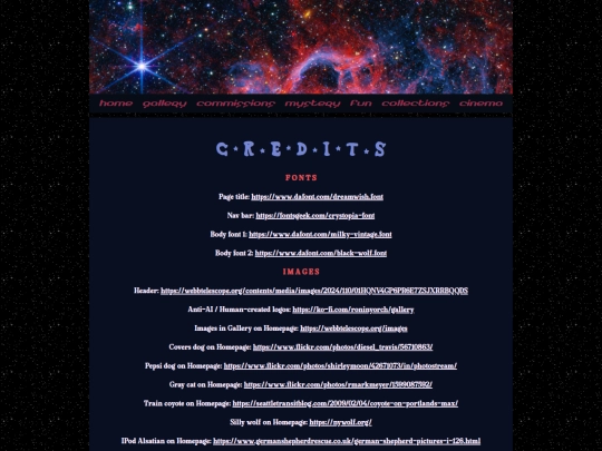credits screenshot