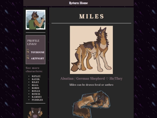miles screenshot