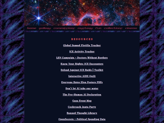 resources screenshot