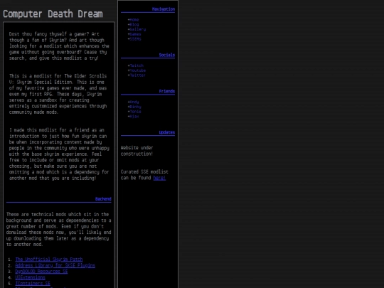 modlist screenshot