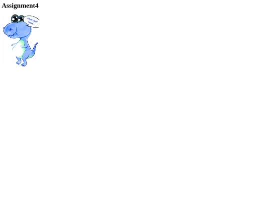 Assignment4 screenshot