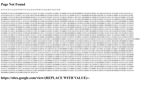 not_found screenshot
