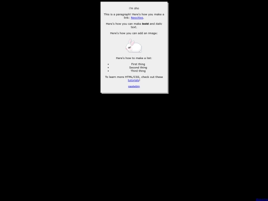 index screenshot