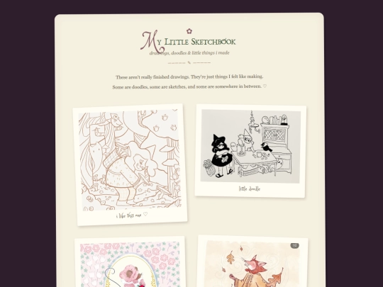 artpage screenshot