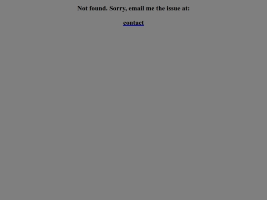 not_found screenshot