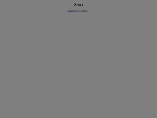 zines screenshot
