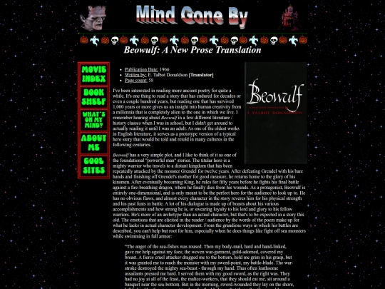 authors/d/beowulf screenshot